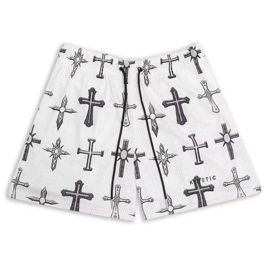 Cross Premium Mesh Shorts